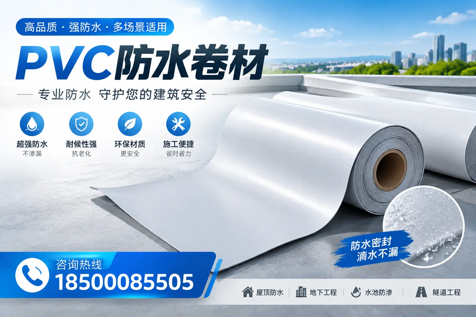 PVC防水卷材的市场竞争分析，阳泉品牌选择参考